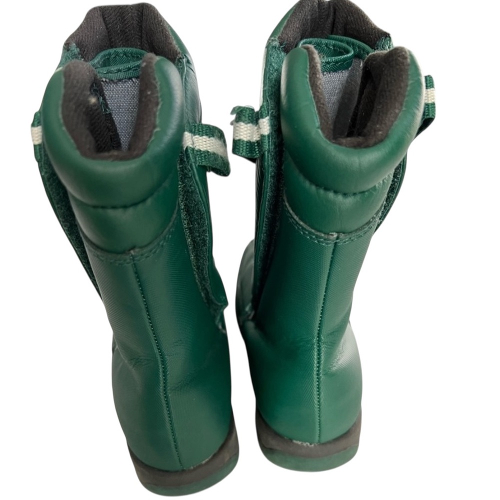 Lands’ End Kids Green Garçon Winter Snowboots - Picture 4 of 8